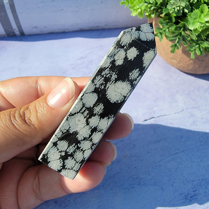 Snowflake Obsidian Tower