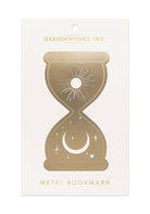 Metal Bookmark - Hourglass - Elegant bookmark featuring an intricate Hourglass design for a timeless reading experience.