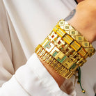 Barrier Bracelet: A symbol of strength and determination, this boldly designed bracelet adds a touch of resilience and contemporary flair to your style.