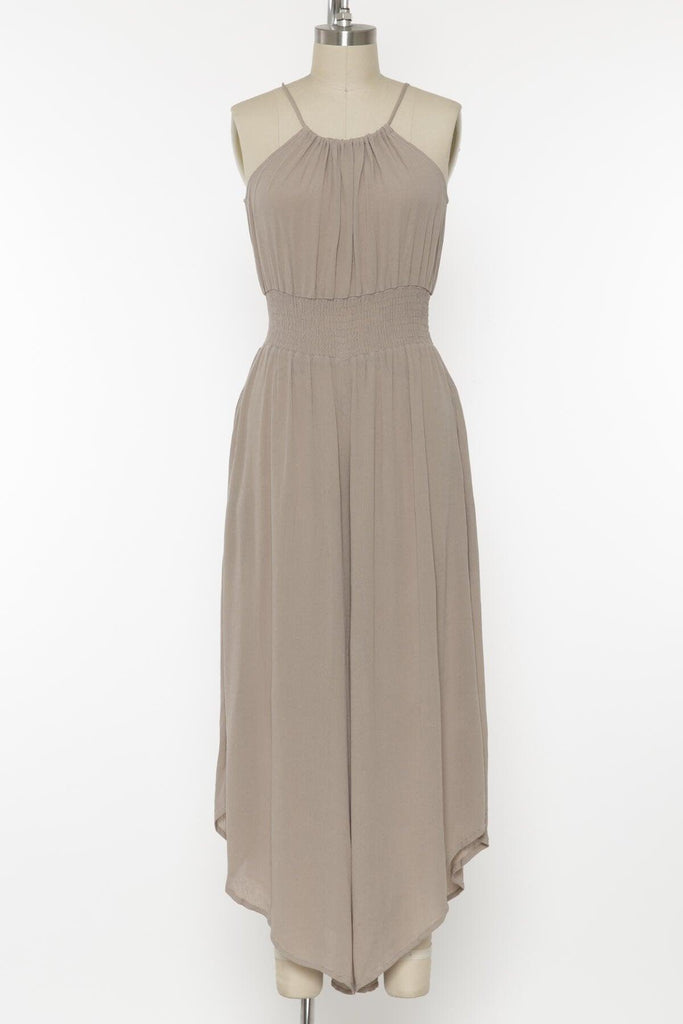 Violet Crinkle Dress - Effortless elegance in a lightweight, flowy design.