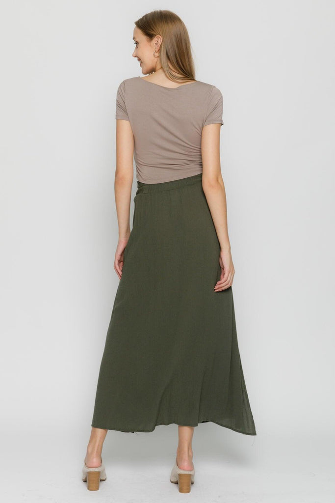 Lana Skirt - A timeless blend of sophistication and comfort in a flowing silhouette.