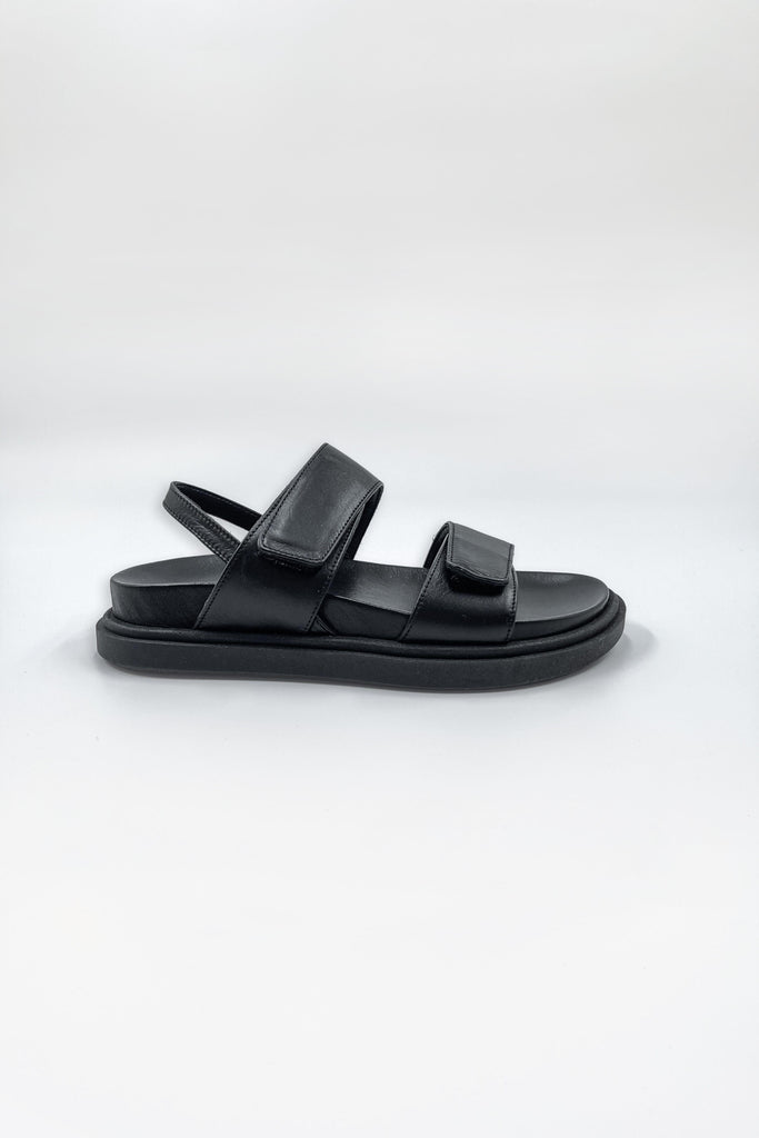 The Dukine Sandal displayed against a neutral background, highlighting its stylish and comfortable design.