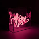FORMA's Neon Love Light, a vibrant neon sign spreading warmth and affection in any setting.