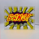 FORMA's Neon BANG Light, an electrifying neon sign adding a vibrant, dynamic touch to your space.