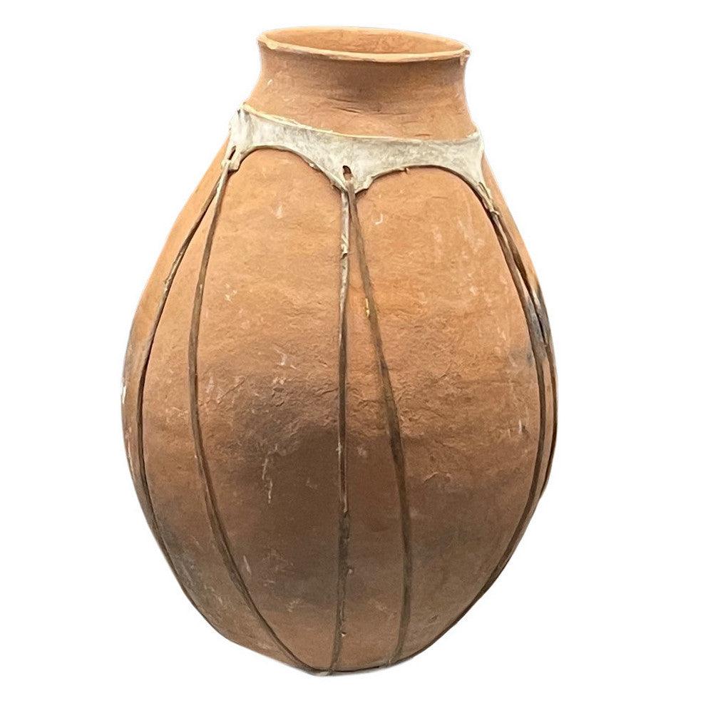 Antique Mexican Clay Tarahumara Vessel, embodying traditional Mexican craftsmanship and historical significance.