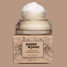 Poppy & Pout Lip Scrub - Island Coconut - Organic Lip Care for Smooth and Nourished Lips