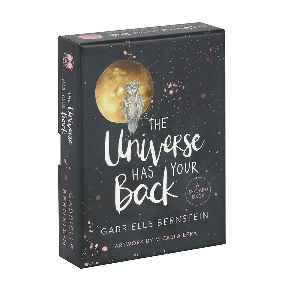 The Universe Has Your Back oracle card deck by Gabrielle Bernstein with artwork by Micaela Ezra