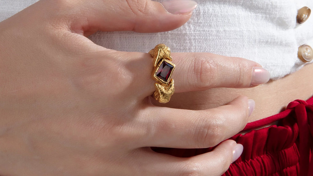 Antidote Ring - A striking statement piece, blending bold elegance with timeless charm.