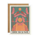 Durable 'Thank You So Much' card with minimalist design and sincere inside message