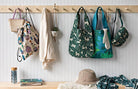Boundless To and Fro-Tapestry-inspired, sustainable tote bag featuring mystical creatures and exotic flora.