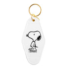 Peanuts Snoopy Classic Key Tag - A timeless key accessory featuring the iconic Snoopy character in a charming design.