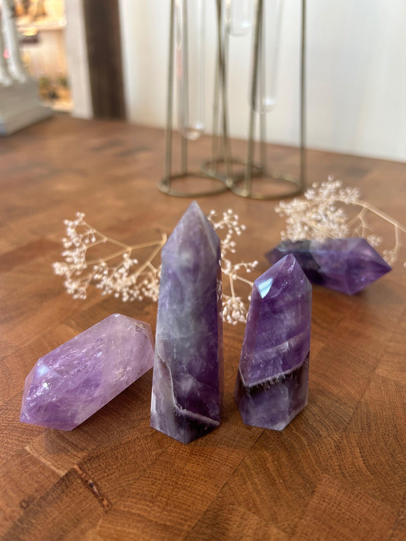Amethyst Towers/Double Terminated Points
