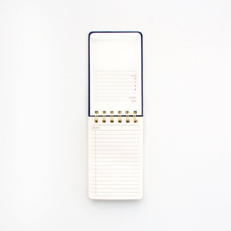 Image of the 'Lineal Cuboids Journal', showcasing a geometrically pleasing cuboid pattern cover design.