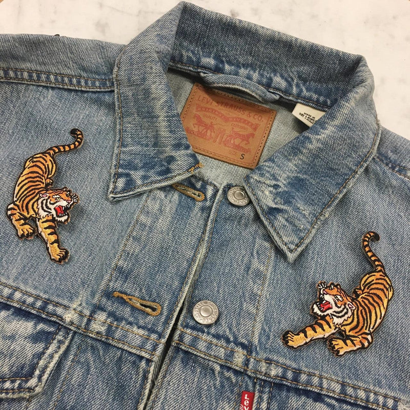 Twin Tiger Patches (Large)
