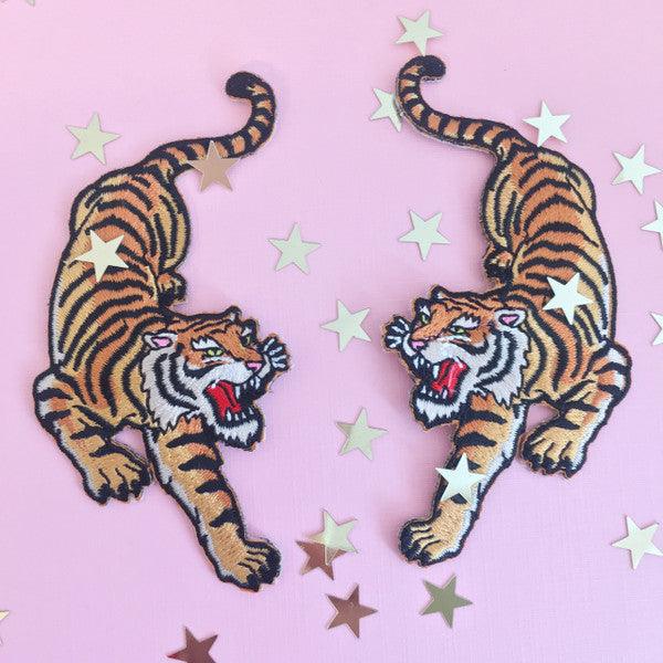 Twin Tiger Patches (Large)