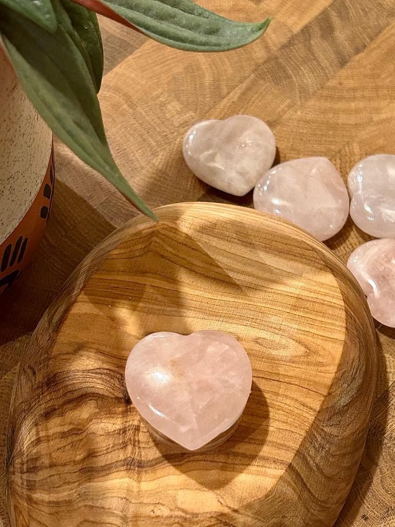 Rose Quartz Hearts