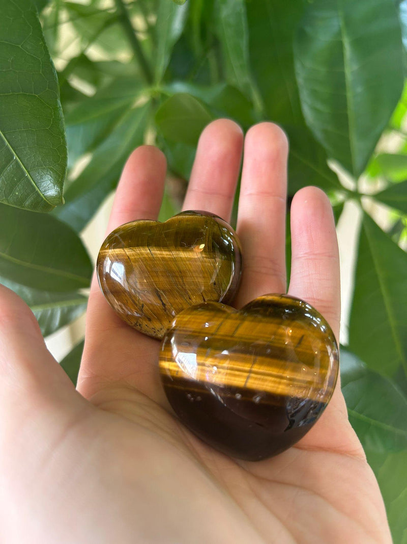 Tigers Eye Heart