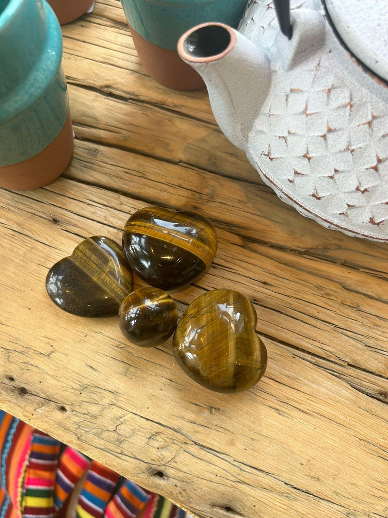 Tigers Eye Heart