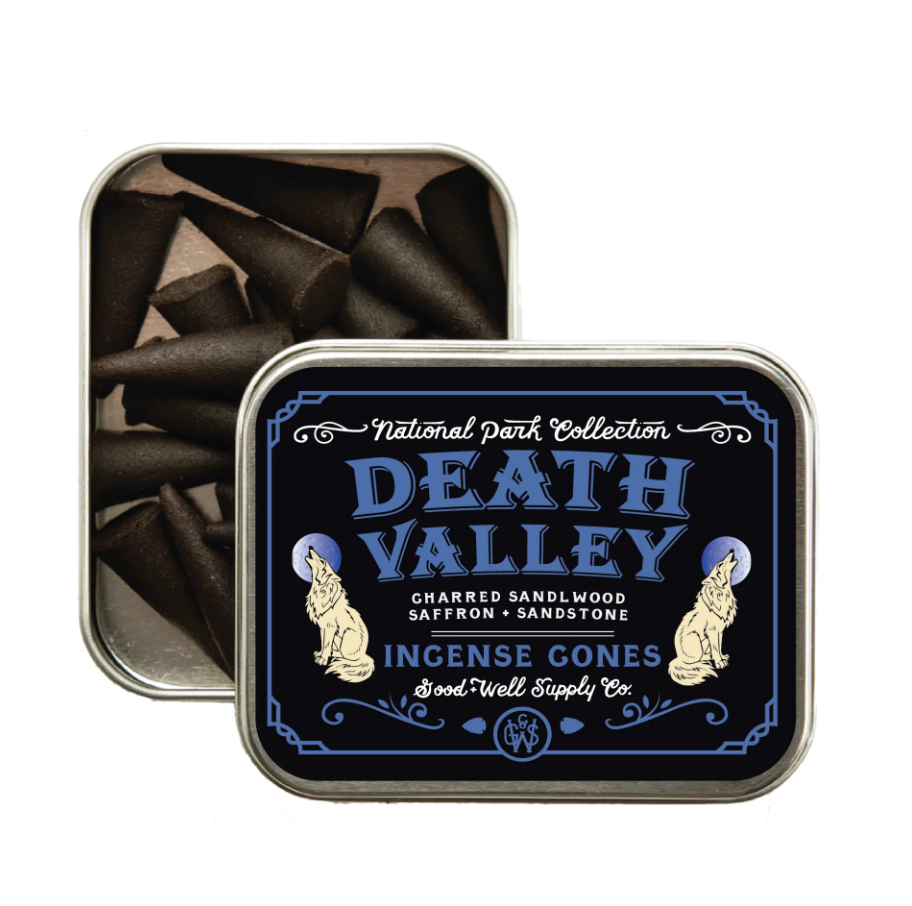 Death Valley Incense: A bundle of incense sticks emanating desert-inspired scents, epitome of rugged beauty.