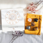 Capricorn Crystal Set - Garnet, Black Onyx, Determination Stones