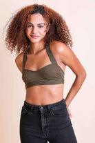 Forma's Cross Front Bralette in soft fabric, offering great support and style.
