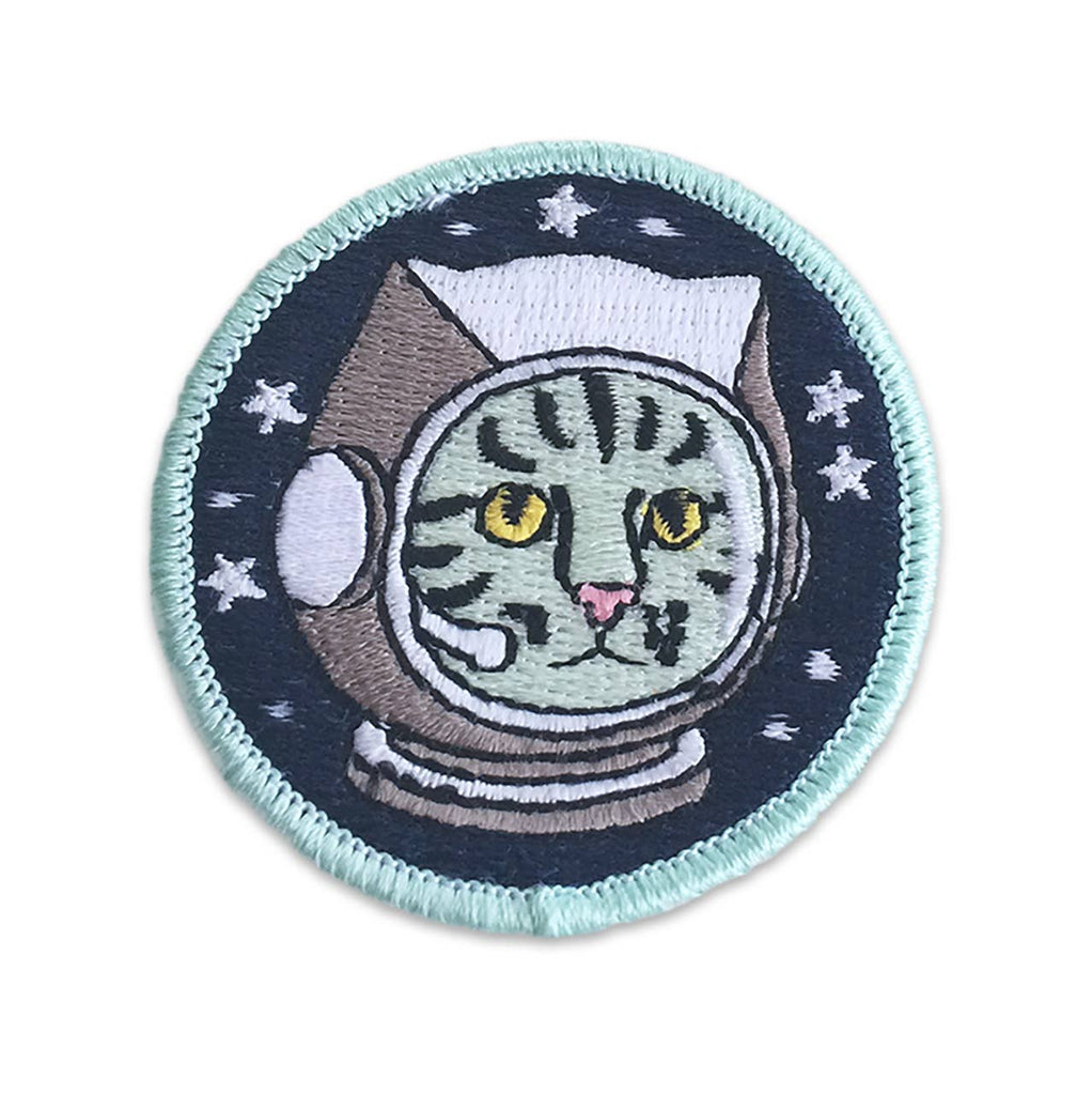 Astro Kitty Patch - Adorable patch featuring a space-traveling kitty for a playful and cosmic touch.