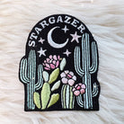 Stargazer Desert Patch - Enchanting accessory featuring a detailed desert landscape under a celestial canopy.