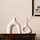 Arctic Essence Vases - Exquisite set with a sleek, minimalist design inspired by the serene beauty of the Arctic.