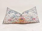 Image of the 'Handmade Printed Persian Rug Throw Pillow Cover', showcasing its soft, fluffy texture, and the intricate printed Persian rug design.