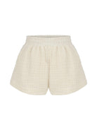 Echo Boy Short - Playful and comfortable boy short with delicate lace detailing.