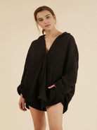 Echo Boy Short - Playful and comfortable boy short with delicate lace detailing.