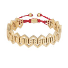 Roof Bracelet: A modern masterpiece inspired by architectural elegance.