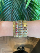 Roof Bracelet: A modern masterpiece inspired by architectural elegance.