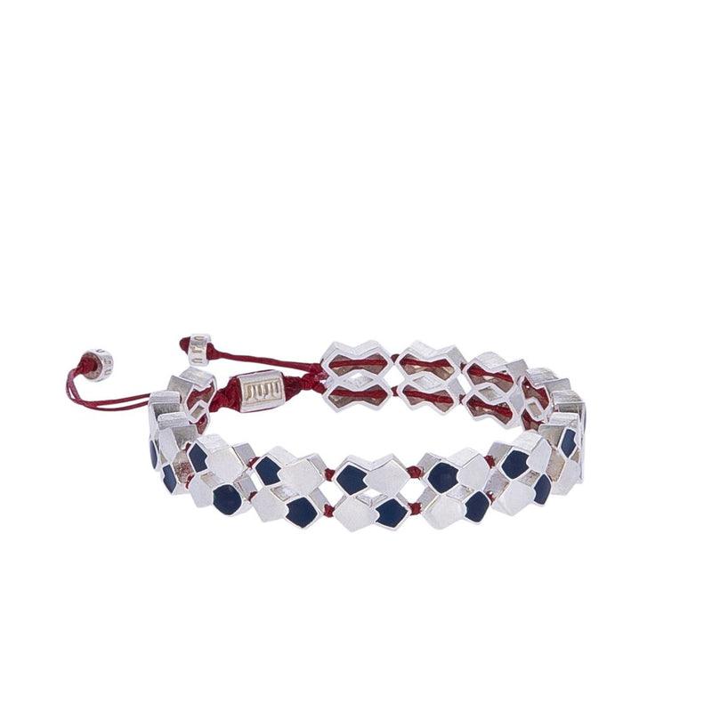 Beehive Bracelet: Embrace nature's elegance with this intricately designed bracelet featuring honeycomb motifs, symbolizing community and industrious charm.