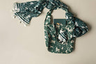 Boundless To and Fro-Tapestry-inspired, sustainable tote bag featuring mystical creatures and exotic flora.
