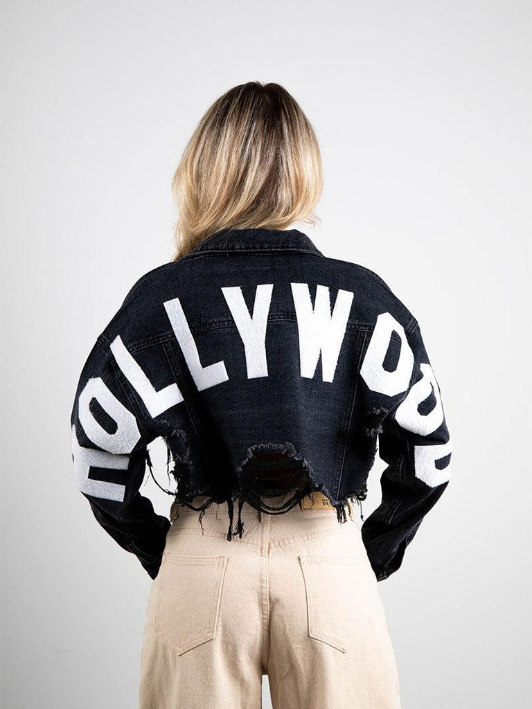 Hollywood Denim Jacket - A classic and stylish denim jacket for an iconic Hollywood look.