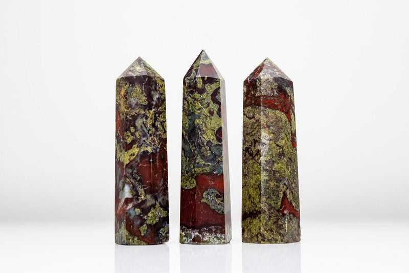 Dragon Blood Jasper Tower