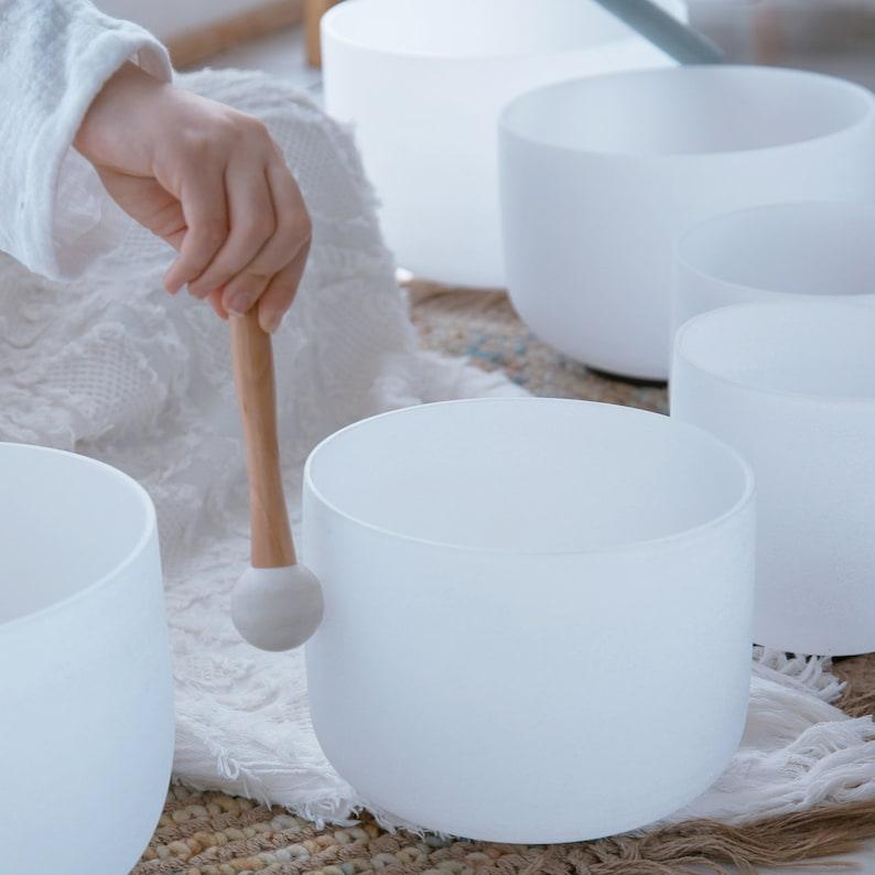 Clear Quartz Singing Bowl