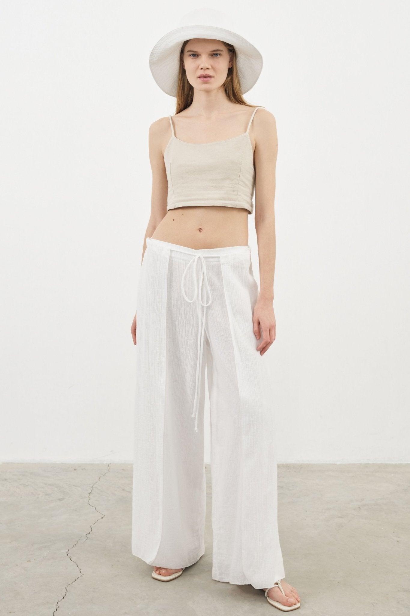 June Pants - Crafted with 100% Turkish cotton for exceptional quality and comfort.