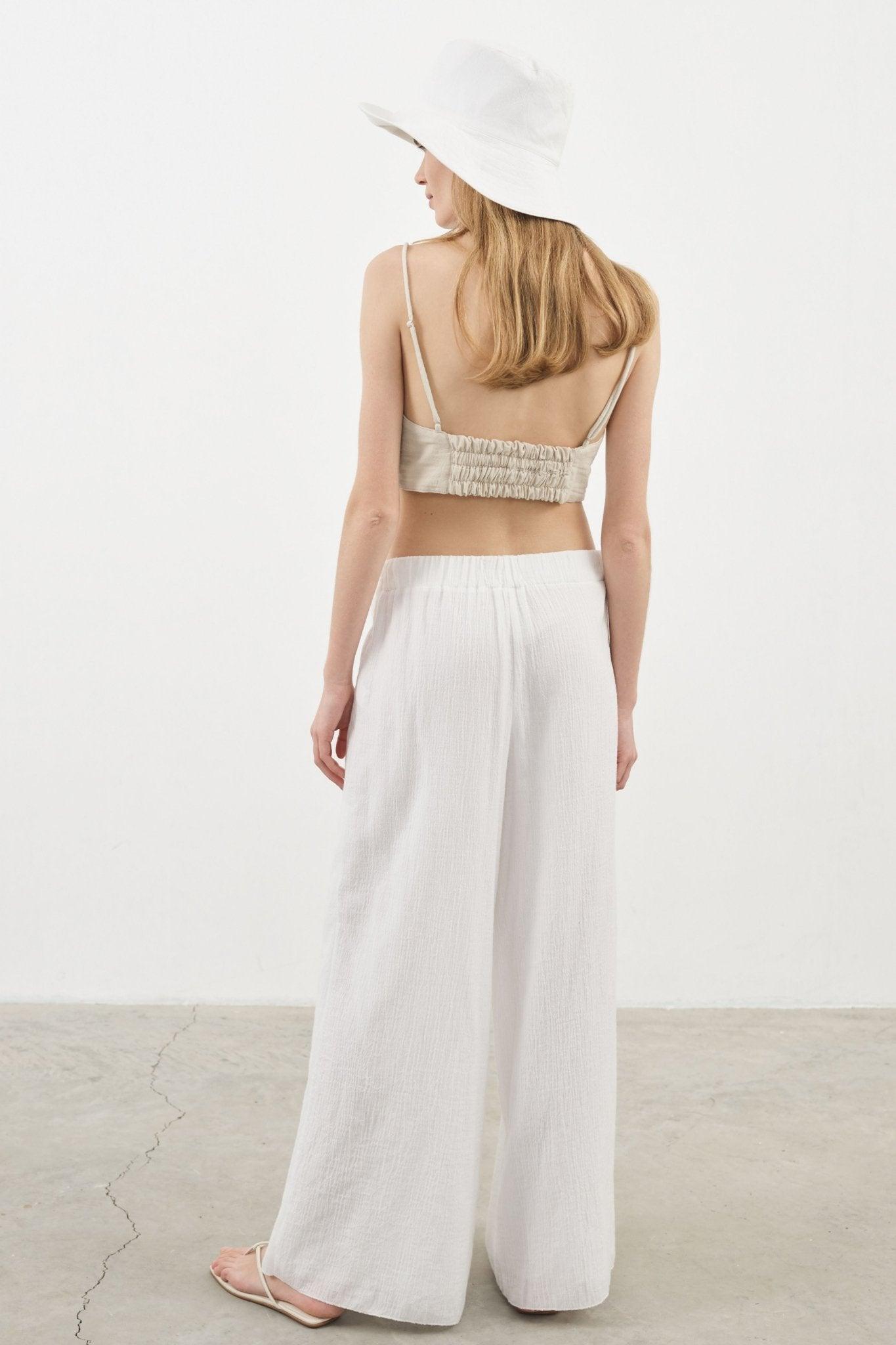 June Pants - Crafted with 100% Turkish cotton for exceptional quality and comfort.