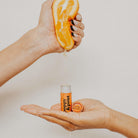 Poppy & Pout Lip Balm - Orange Blossom - Organic Lip Care for Soft and Fresh Lips