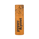 Poppy & Pout Lip Balm - Orange Blossom - Organic Lip Care for Soft and Fresh Lips