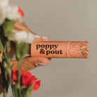 Poppy & Pout Lip Balm - Pink Grapefruit - Organic Lip Care for Soft and Refreshed Lips