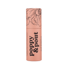 Poppy & Pout Lip Balm - Pink Grapefruit - Organic Lip Care for Soft and Refreshed Lips