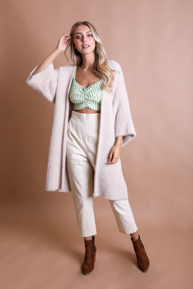 Winter Faux Knit Cardigan