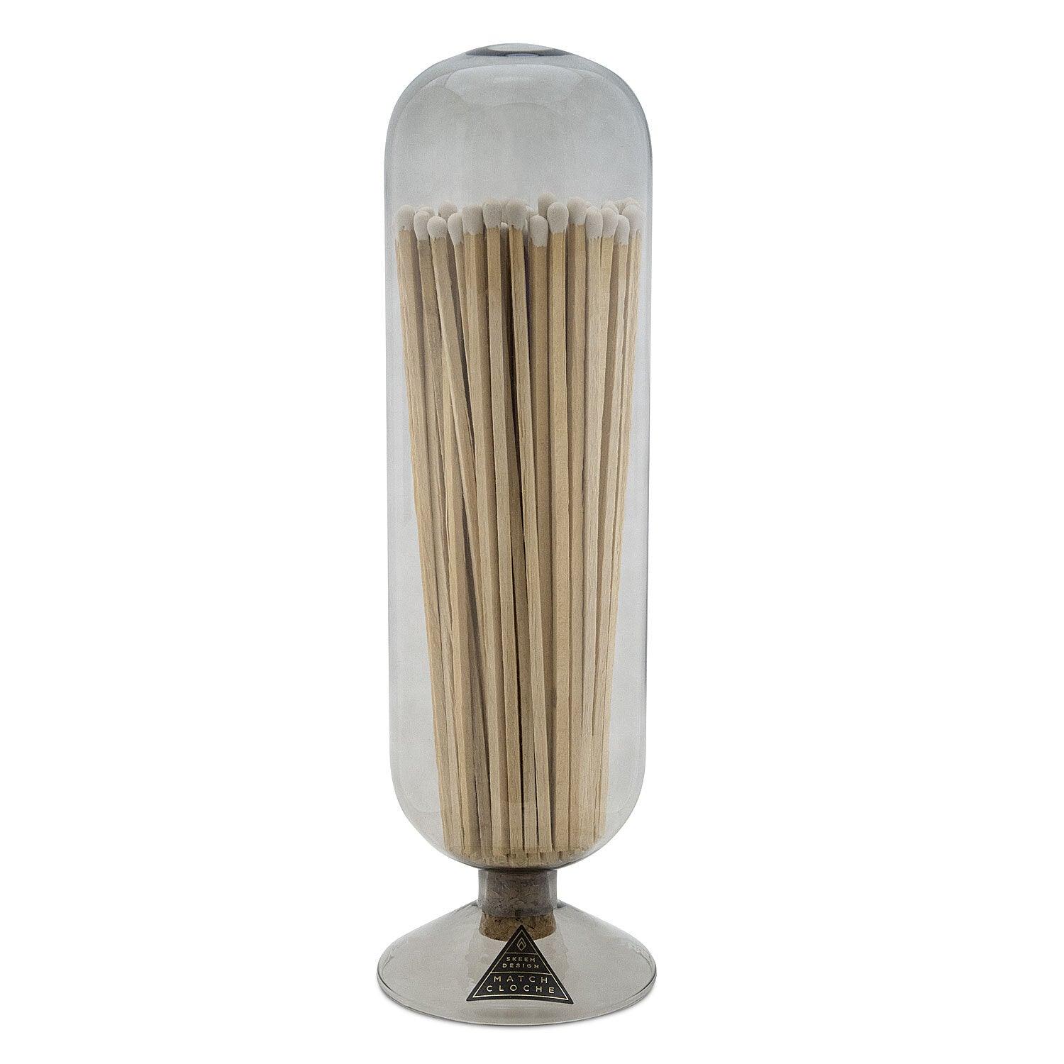 Smoke Fireplace Matches, extra-long for safe fireplace lighting, featuring a smoky design for added ambiance.