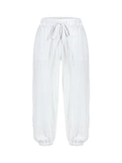 Mia Pants - Stylish and comfortable pants with a relaxed fit and elastic waistband.
