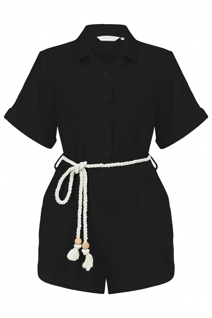 Mia Romper - Chic and versatile women's romper with a flattering silhouette and playful design.