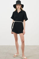 Mia Romper - Chic and versatile women's romper with a flattering silhouette and playful design.