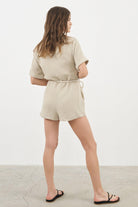 Mia Romper - Chic and versatile women's romper with a flattering silhouette and playful design.